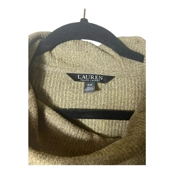 2020.‎ LAUREN RALPH LAUREN BLACK LABEL LONG SLEEVE KNITTED COWL NECK SWEATER - Picture 4 of 7